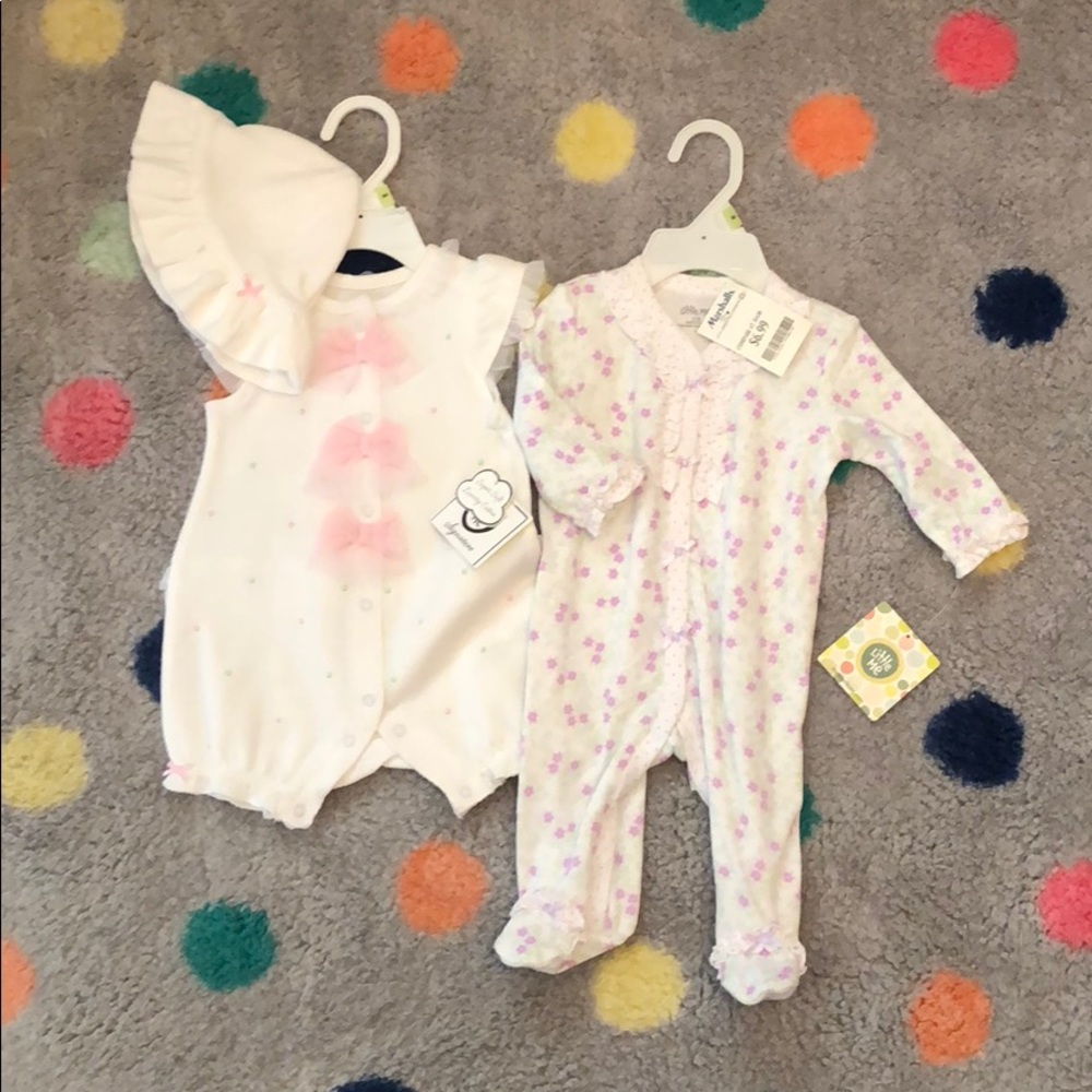 NWT 2 Little Me pieces, both 3 months